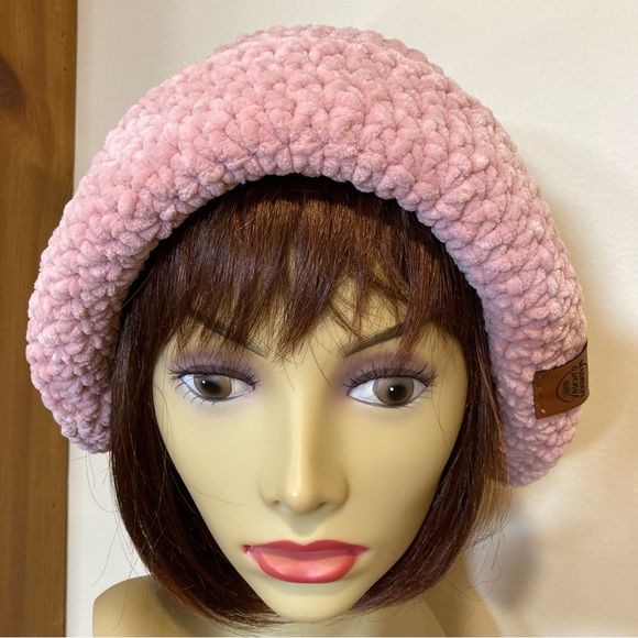 Price Drop - Rose blush, super soft, squishy, bucket hat.Harry Styles Chic  NEW - Picture 3 of 10